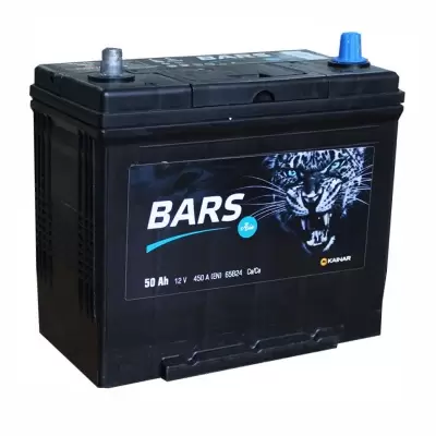 Аккумулятор Bars  6СТ-50 АПЗ BARS Asia тонк.кл. B24R 50