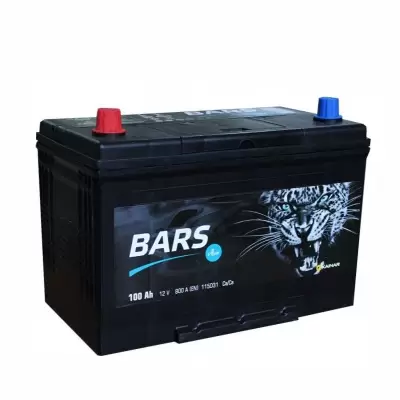 Аккумулятор Bars  6СТ-100 АПЗ BARS Asia c ниж. крепл. D31R 100