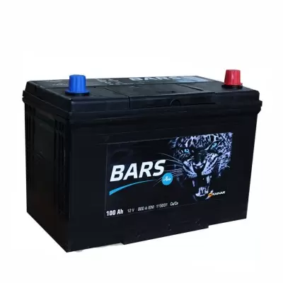 Аккумулятор Bars  6СТ-100 АПЗ BARS Asia е c ниж. крепл. D31L 100