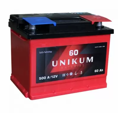 Аккумулятор Unikum  6СТ-60 АПЗ UNIKUM е 60