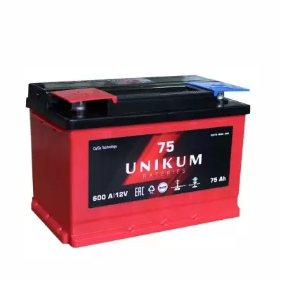 Аккумулятор Unikum  6СТ-75 АПЗ UNIKUM 75