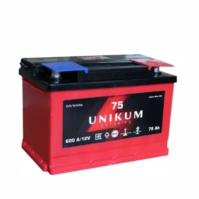 Аккумулятор Unikum  6СТ-75 АПЗ UNIKUM е 75