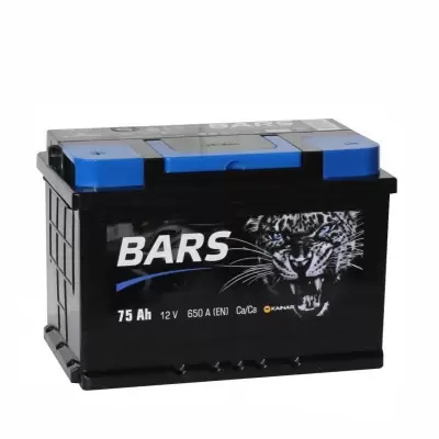 Аккумулятор Bars  6СТ-75 АПЗ BARS 75