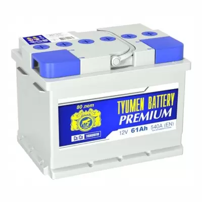 Аккумулятор Tyumen Battery Premium 6ст-61 L ТАЗ Premium e низкий 61