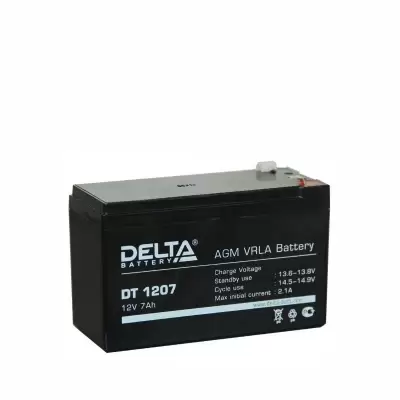 Аккумулятор Delta 7Ah Delta 12V DT 1207 7