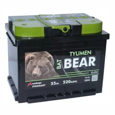 Аккумулятор BatBEAR  6ст-55 VLA Медведь BatBEAR Ca/Са е 55