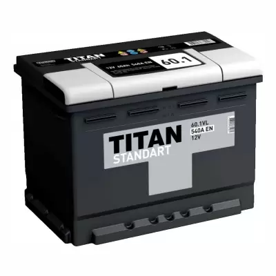 Аккумулятор Titan Standart 6ст-60 VL Titan Standart 60