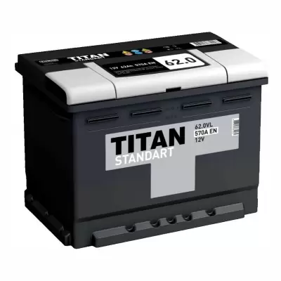 Аккумулятор Titan Standart 6ст-62 VL Titan Standart e 62